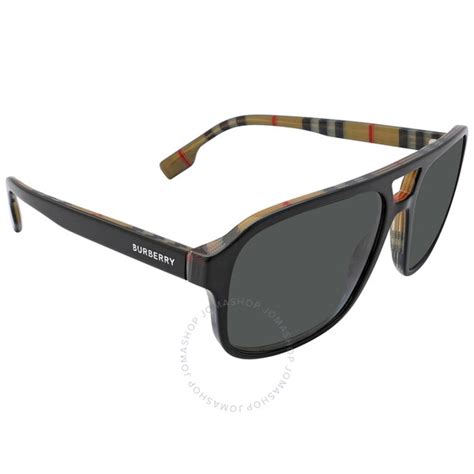 burberry francis 4320 sunglasses|Burberry Francis Dark Gray Navigator Men's .